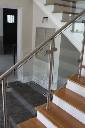 Stainless Balcony With Glasses