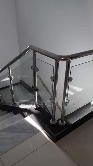 Stainless Balcony With Glasses