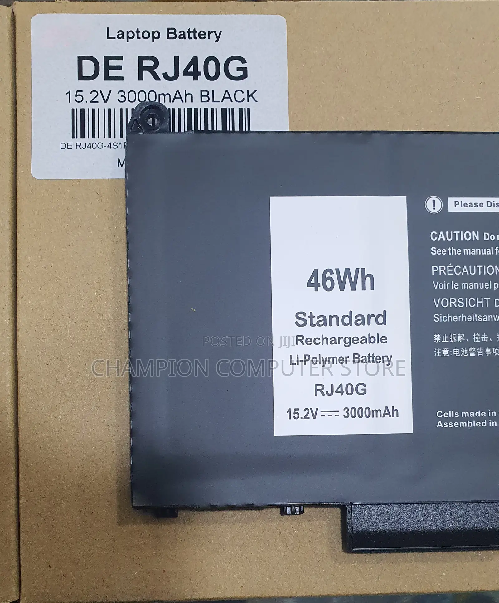 Rj40g Dell Battery for Latitude 14 5420 15 5520 Precision 15 3560 Seri