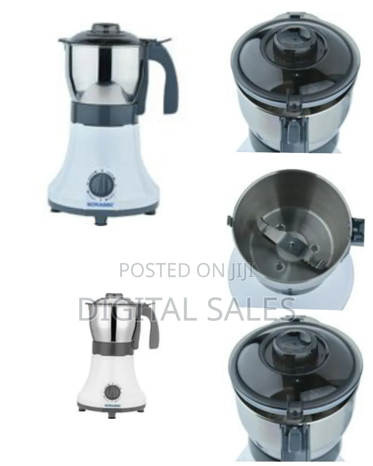 Sonashi Large Stainless Steel Coffee Grinder