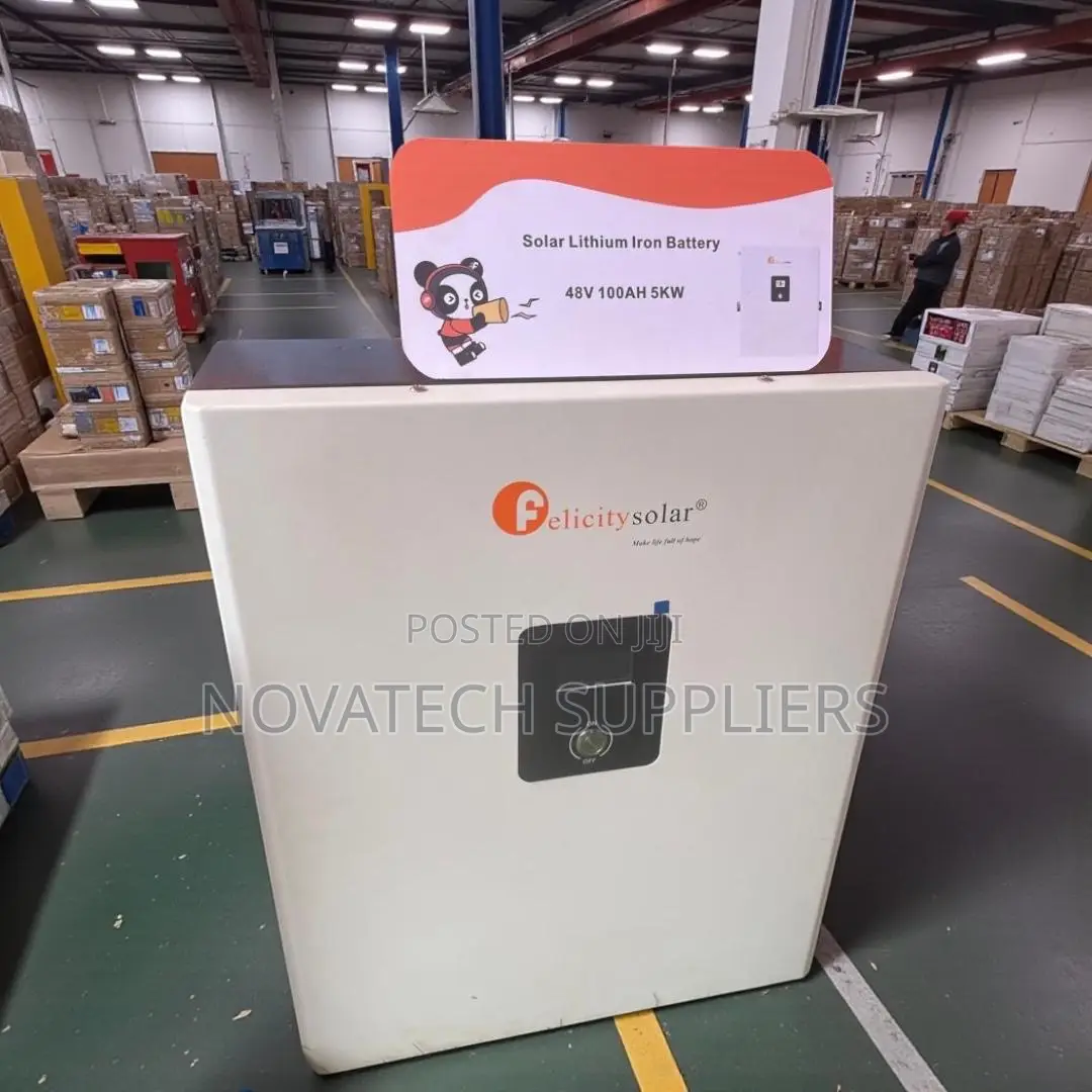 Felicity 100ah 48v Solar Backup Battery- Solar Lithium Battery Mega