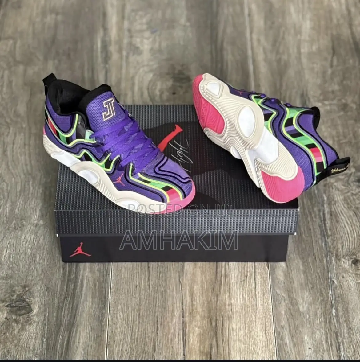 Classic Air Jordan Jason Tatum 3 Basket Ball Sneakers In Stock