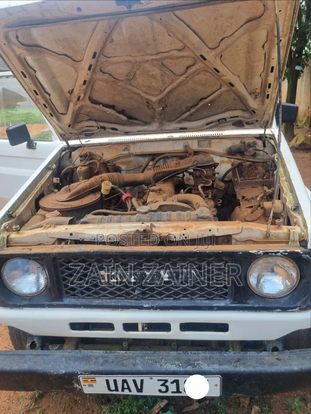 Toyota Land Cruiser 70 1989 White