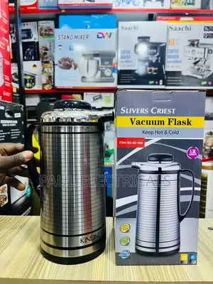Silver Criest Vacuum Flask