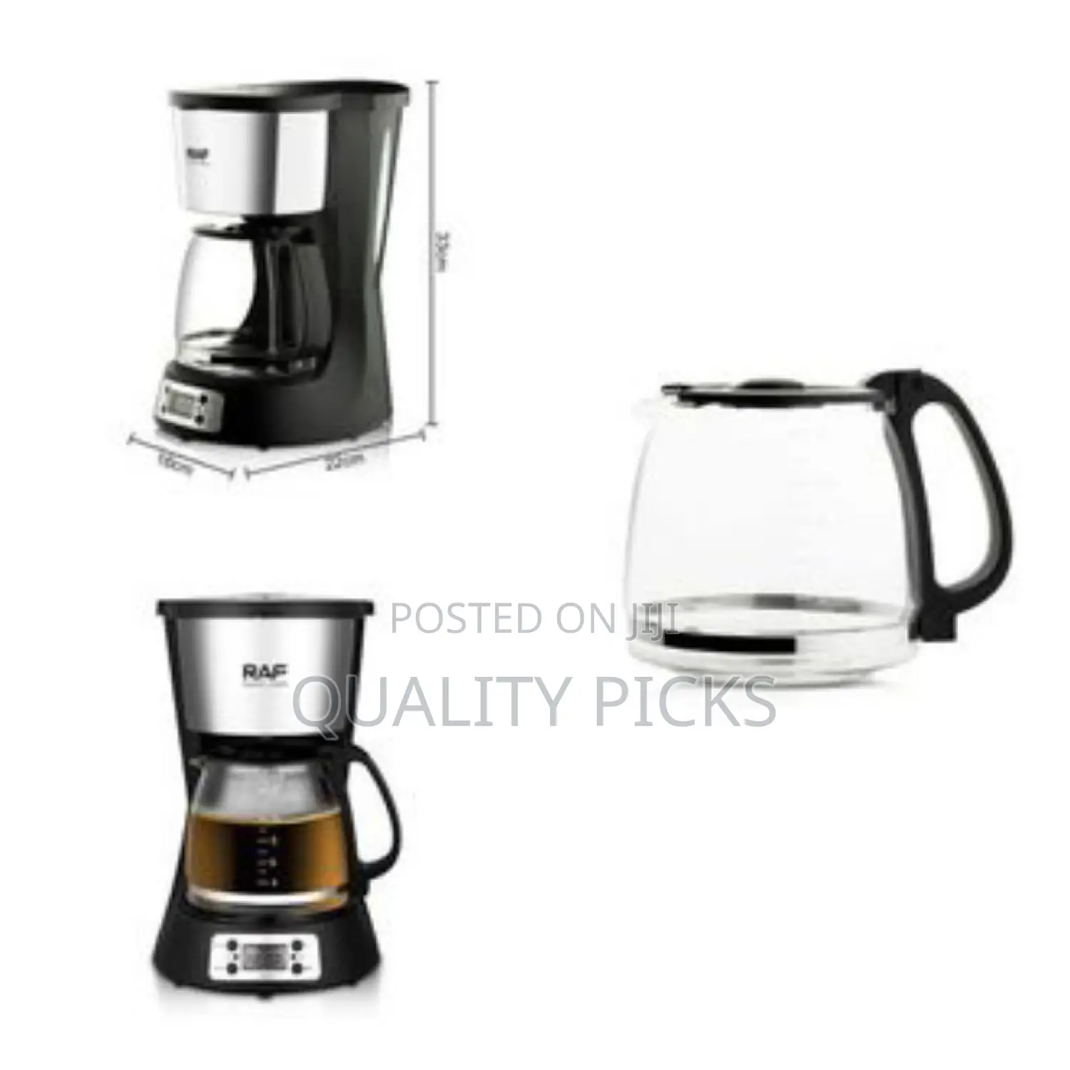 Yraf 1.5l Drip Coffee Maker - Multicolor