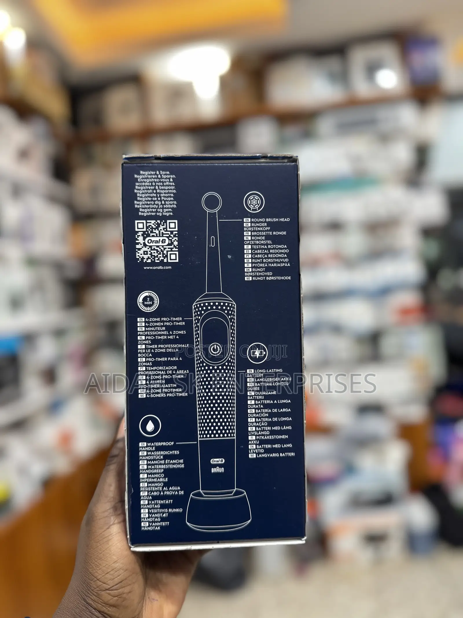 Oral-B Vitality Pro Electric Toothbrush.