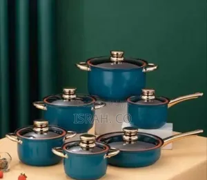 Premium Stainless Steel Cookware Set With Matching Lids