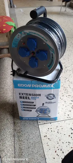 Edon Promax-50m Extension Cable Reel(2.5mm Cable,Heavyduty/Industrial)
