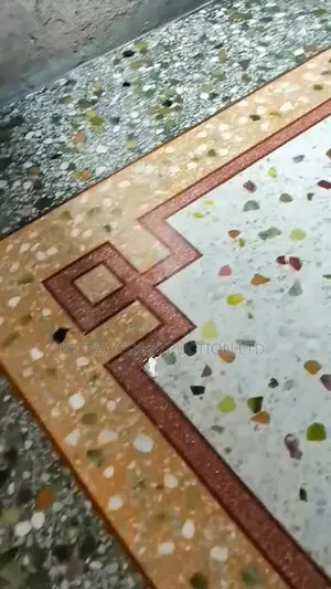 Mixed Colours Terrazzo Finishing