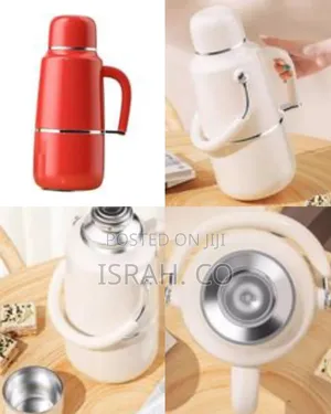 2.5l Portable Insulated Coffee/Tea Carafe With Integrated Cup