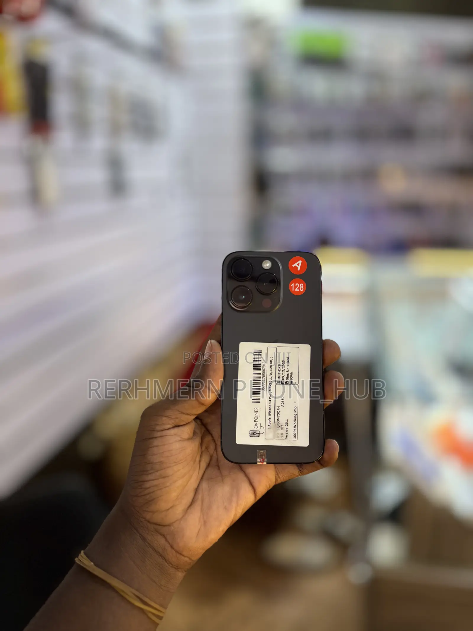New Apple iPhone 14 Pro 128 GB Black