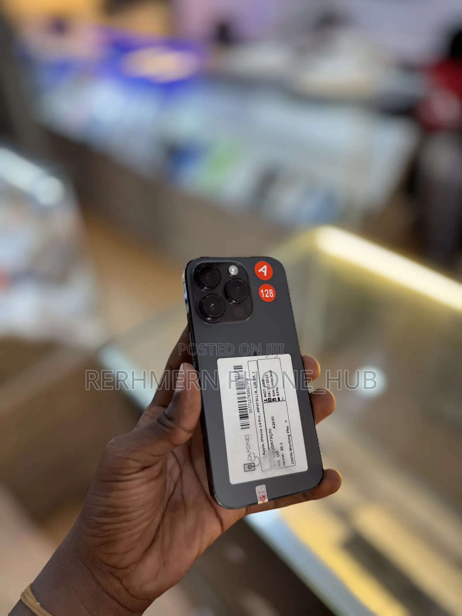 New Apple iPhone 14 Pro 128 GB Black