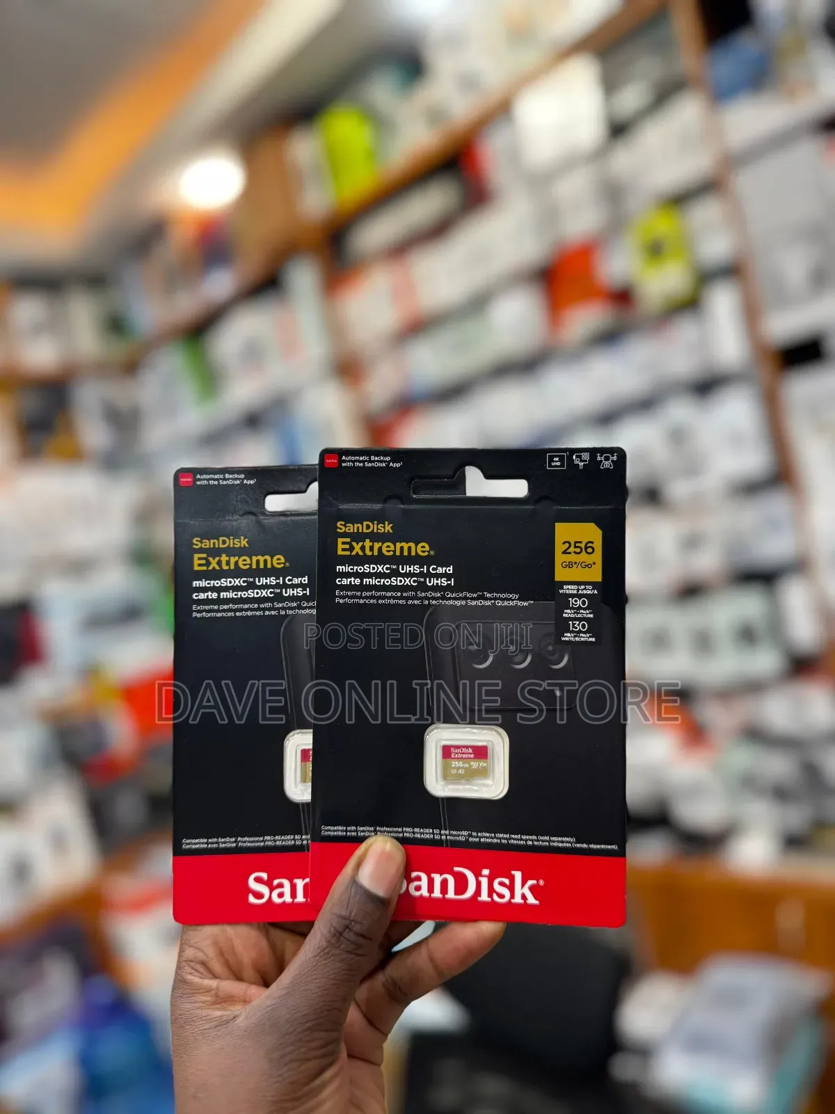 Sandisk Extreme 256gb Memory Card-