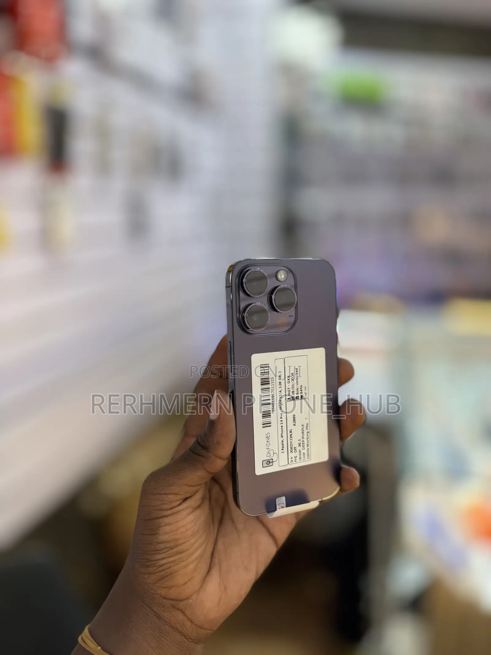New Apple iPhone 14 Pro 128 GB Blue
