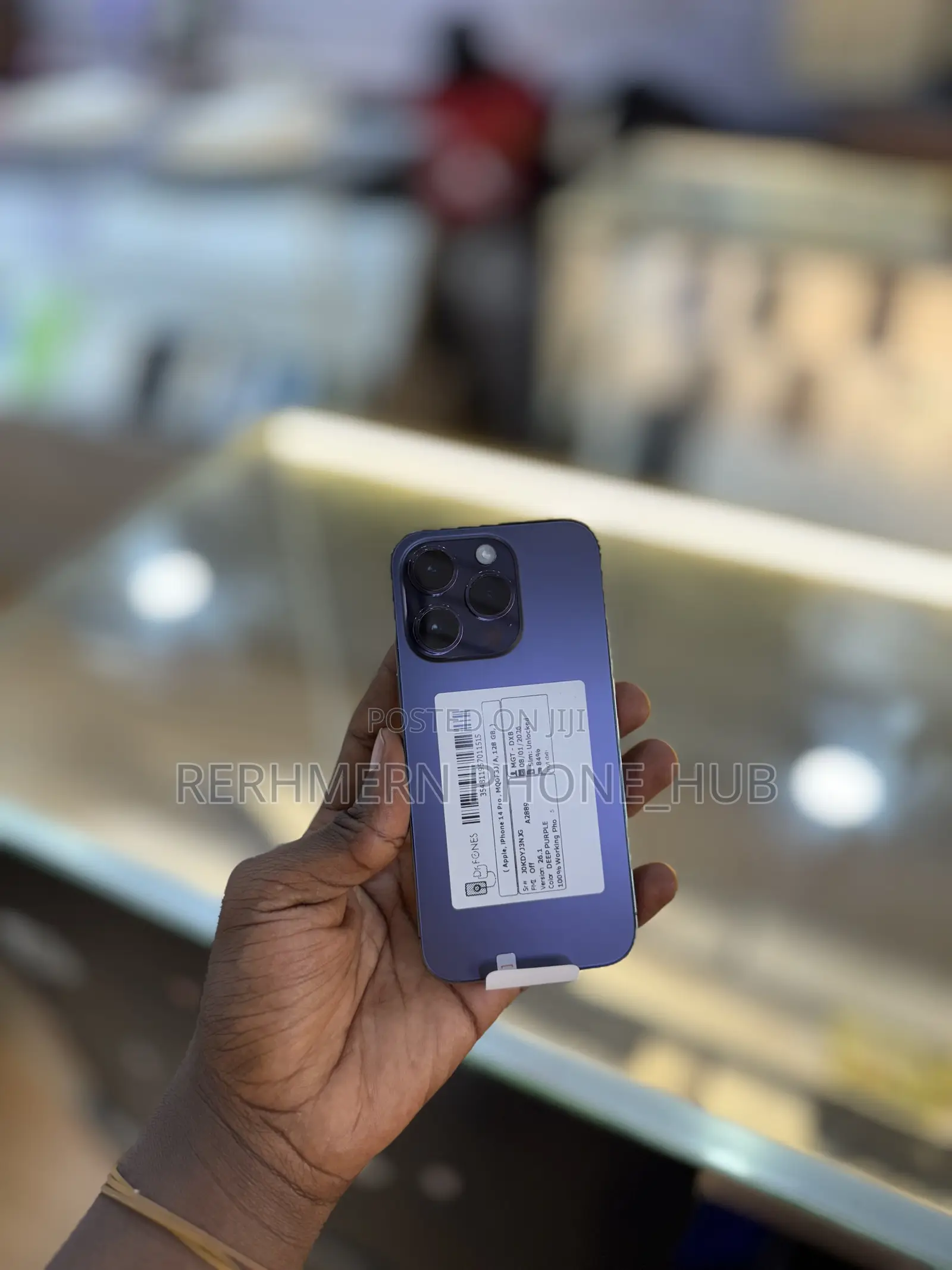 New Apple iPhone 14 Pro 128 GB Blue