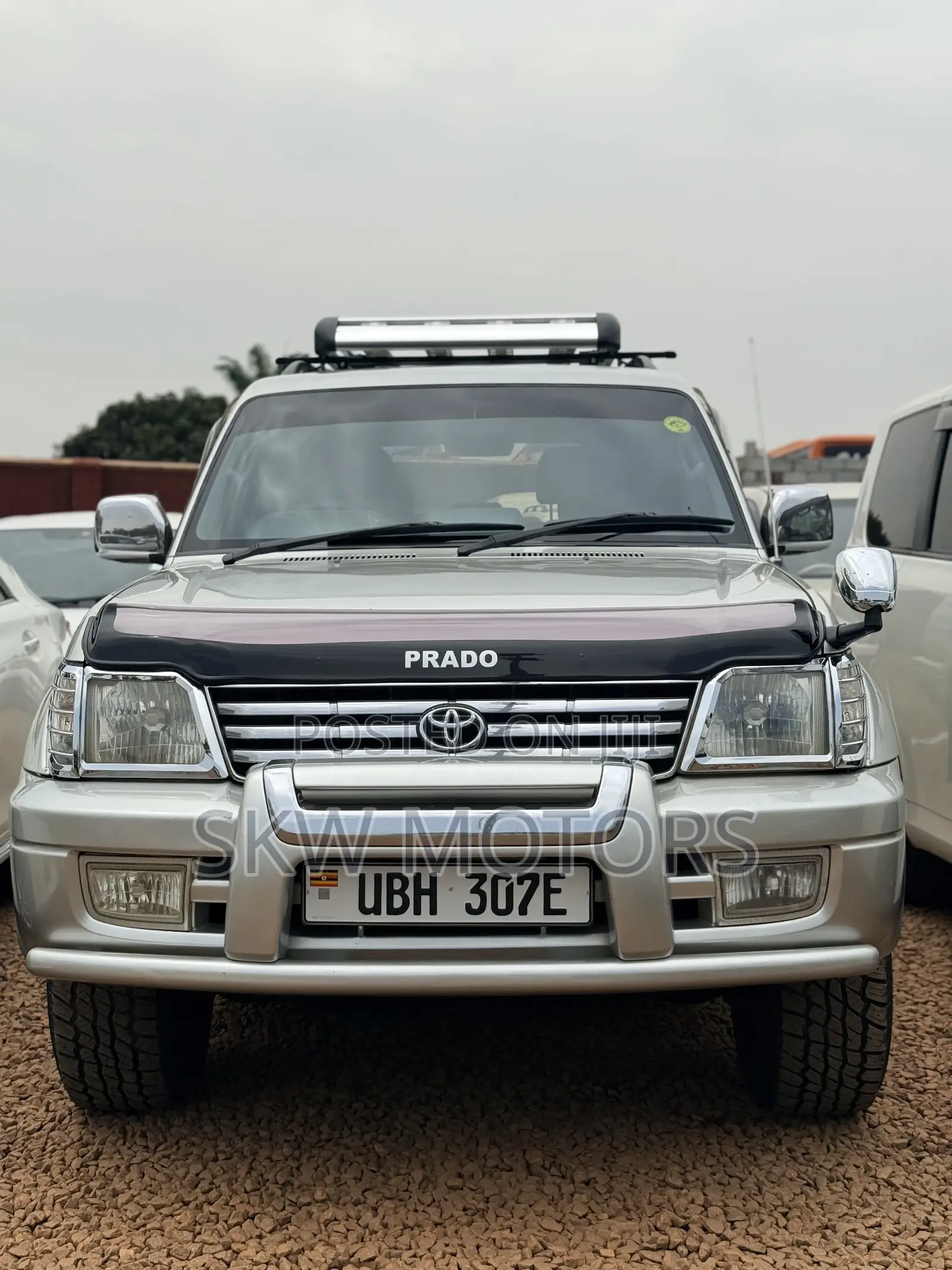 Toyota Land Cruiser Prado 2001 Silver