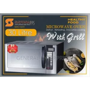 Saying Microwave Oven With Grill