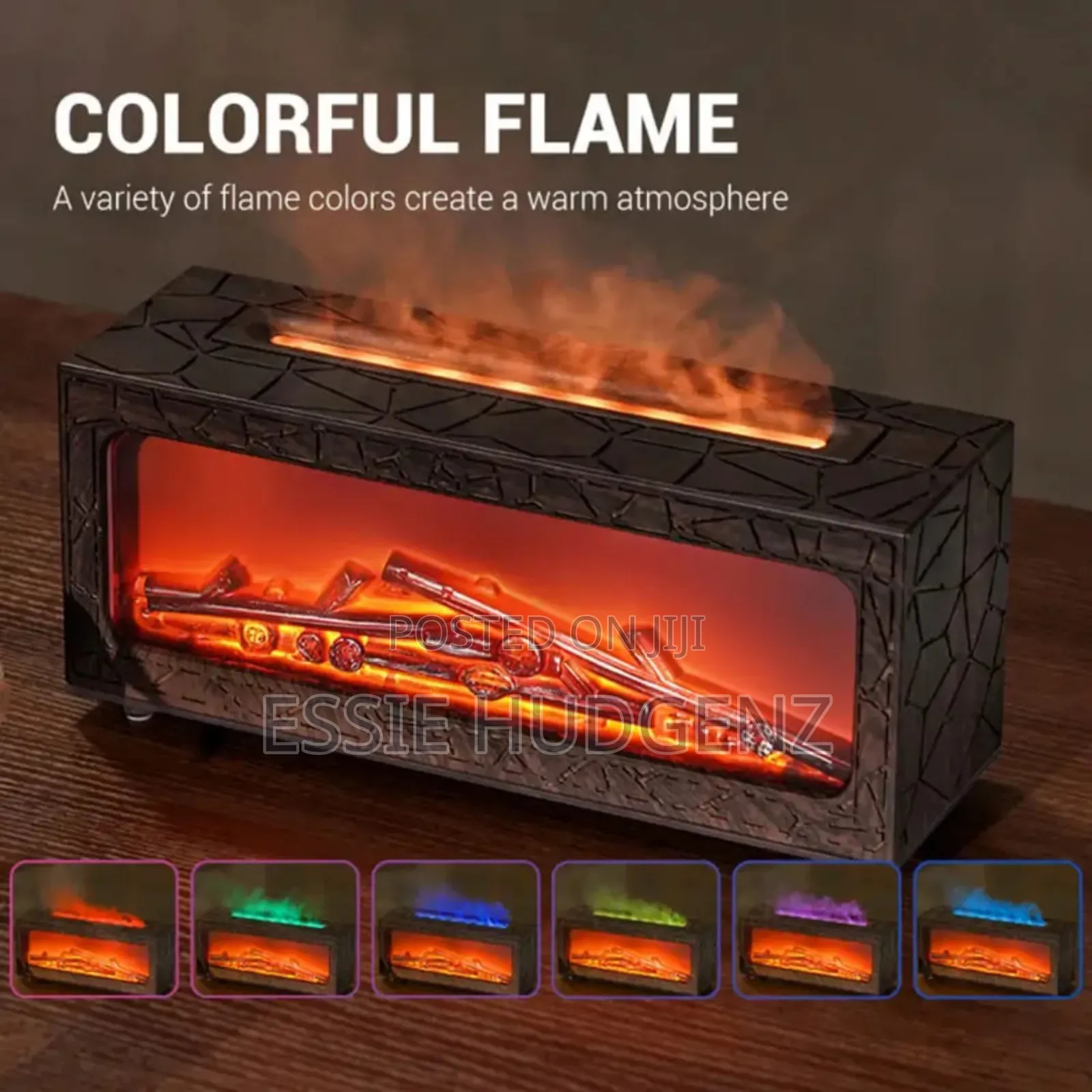Fireplace Flame Air Diffuser/Humidifier.,Flame Aromatherapy Machine