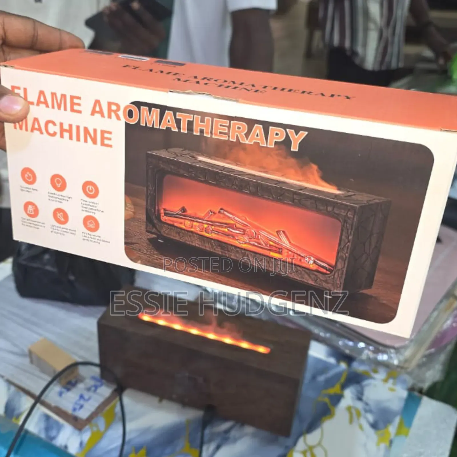 Fireplace Flame Air Diffuser/Humidifier.,Flame Aromatherapy Machine