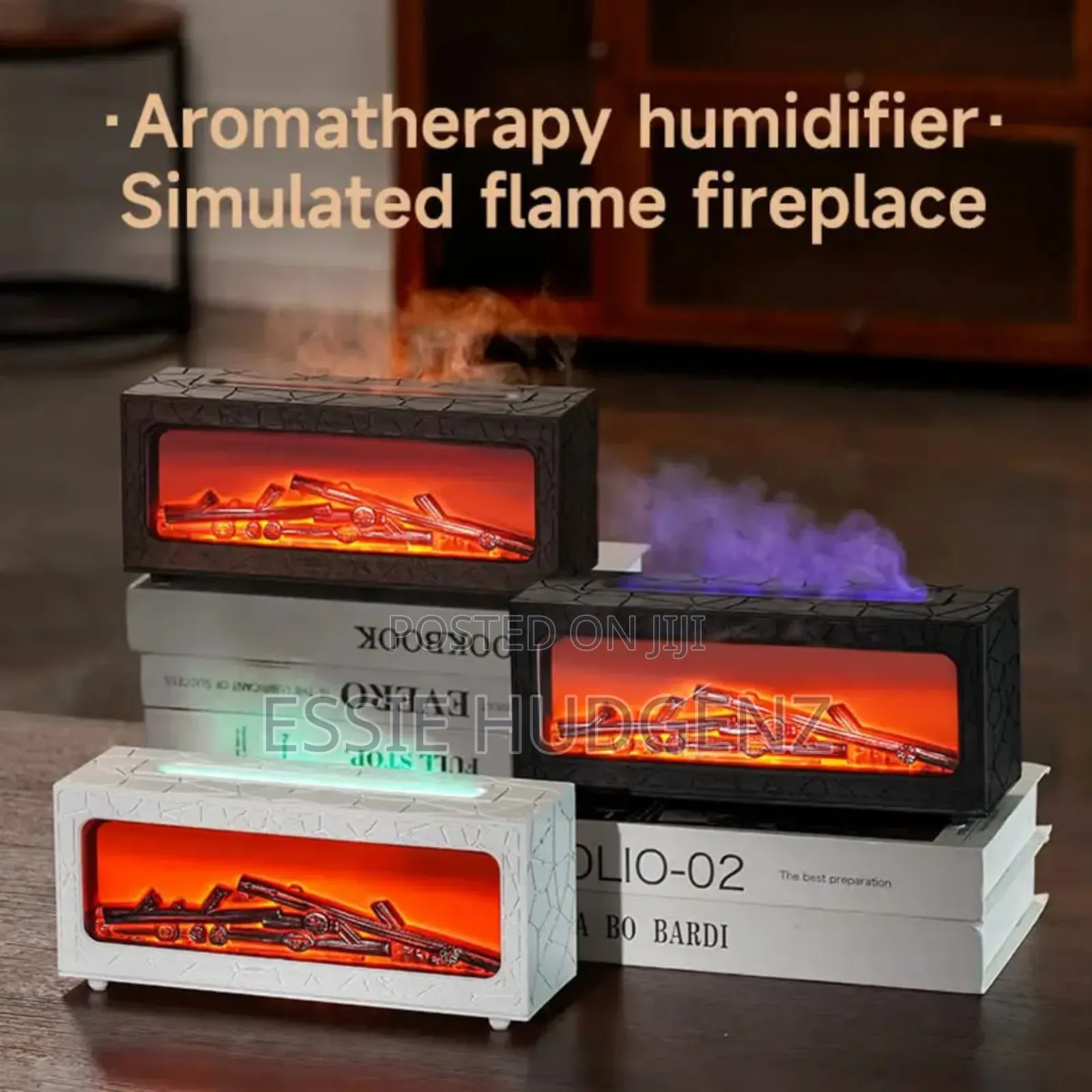 Fireplace Flame Air Diffuser/Humidifier.,Flame Aromatherapy Machine