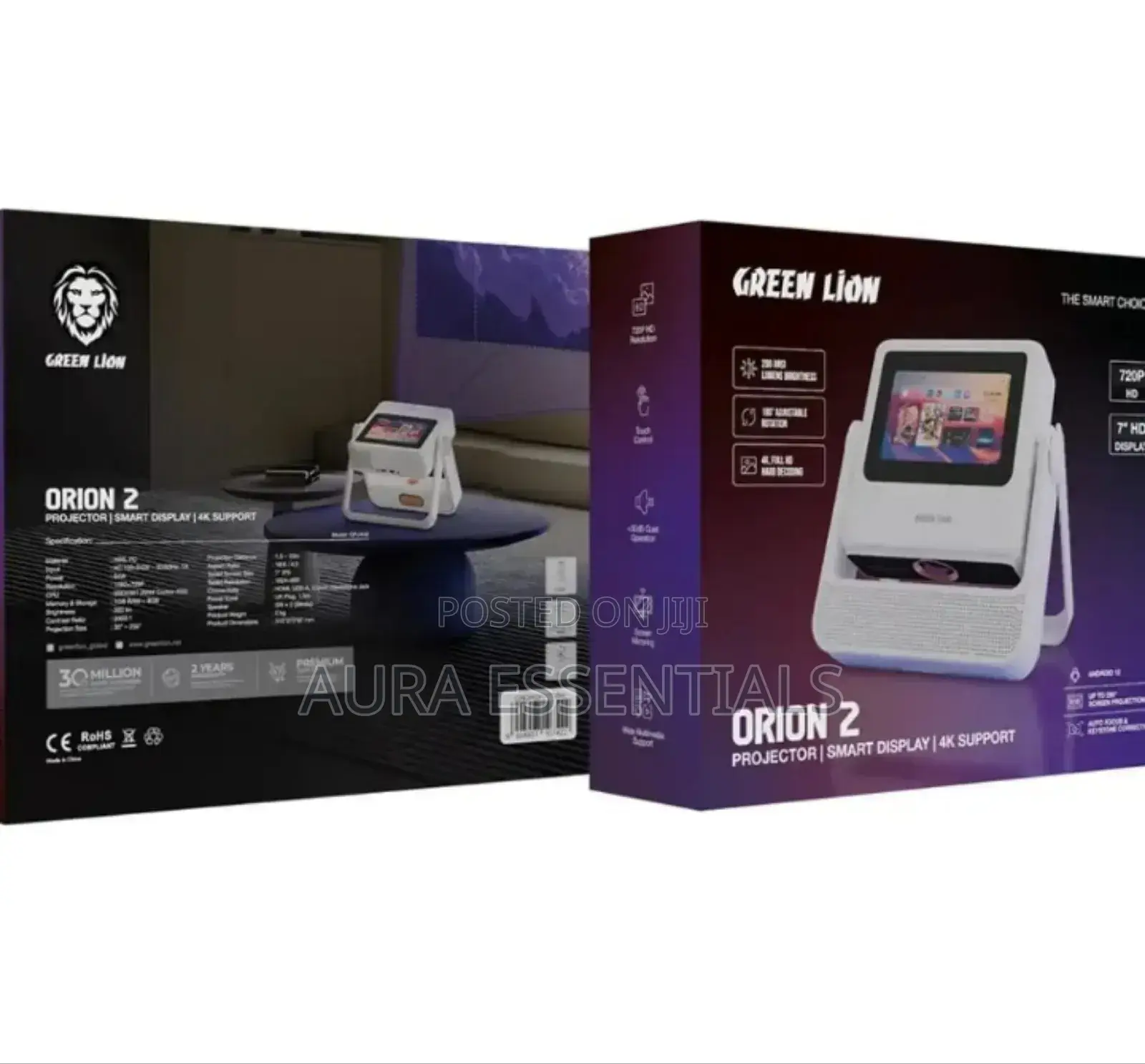 Green Lion Orion 2 Smart Projector With Smart Display Support