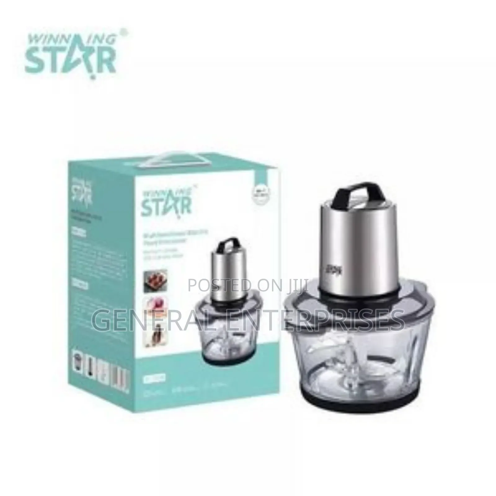 Winning Star Glass Food Chopper 2l