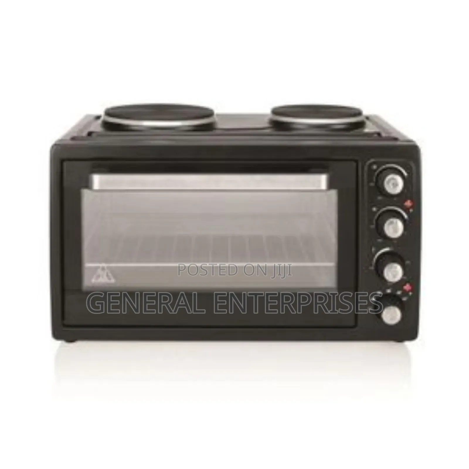 35 Electric Oven With Double Hot Plate