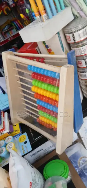 Educational Wooden Rainbow Abacus for Children Counting