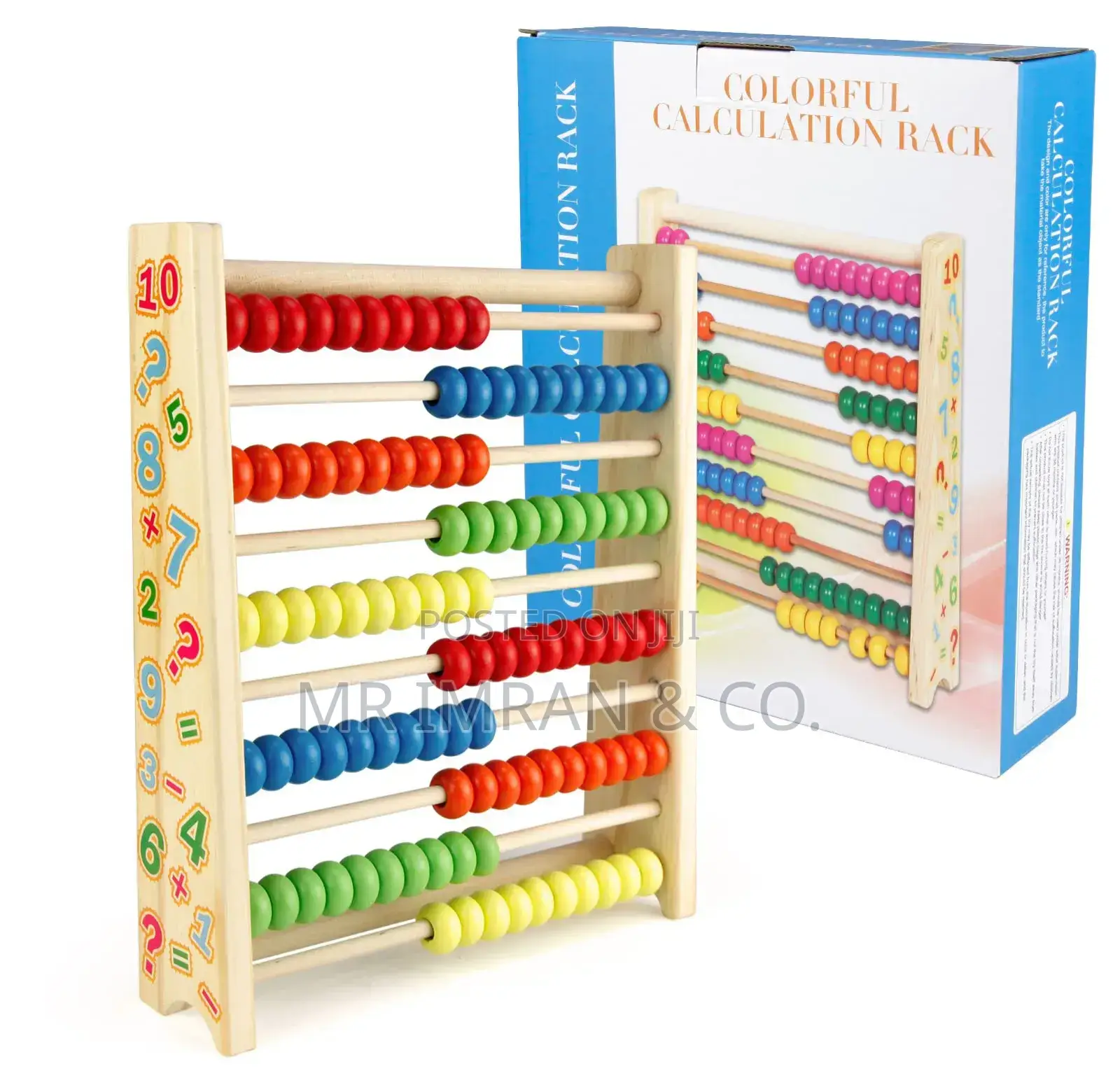 Sealive Classic Wooden Abacus for Children's Mathematics Learning.