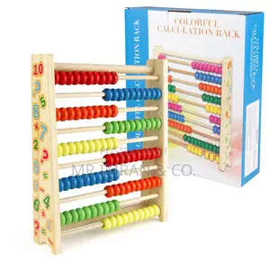 Sealive Classic Wooden Abacus for Children's Mathematics Learning.