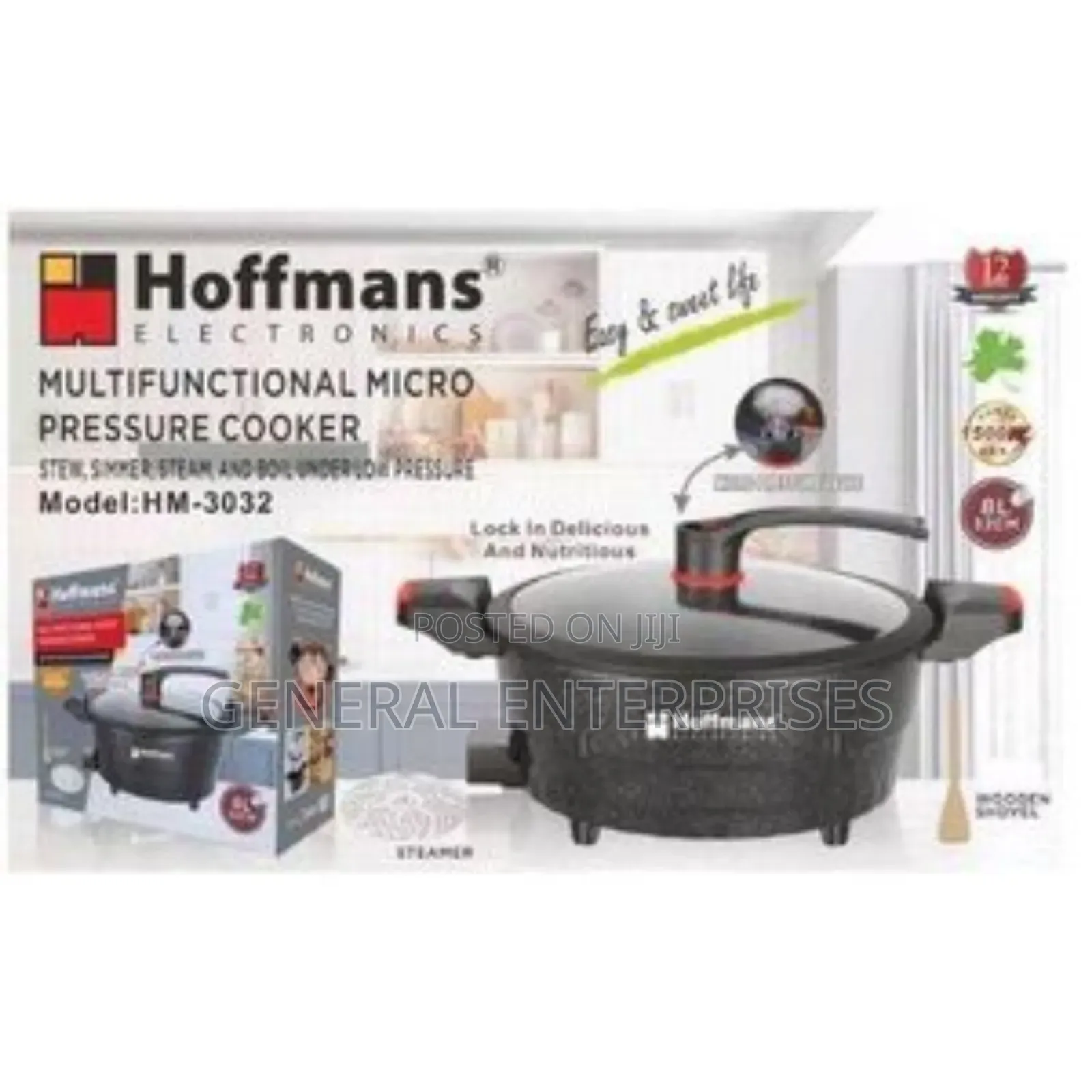 Hoffman 8l Multifunction Pressure Cooker