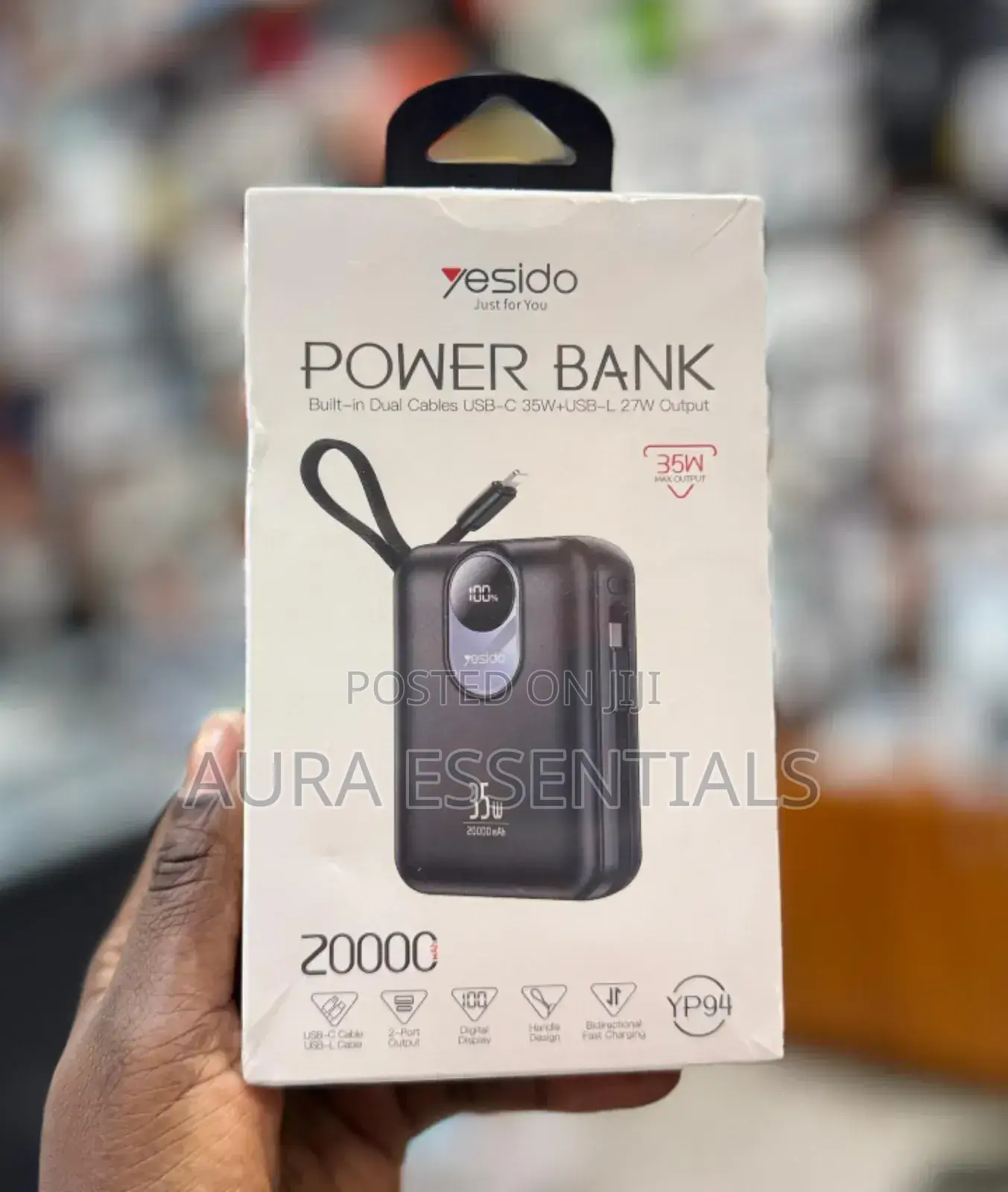 Yesido 20,000mah Yp94 35w