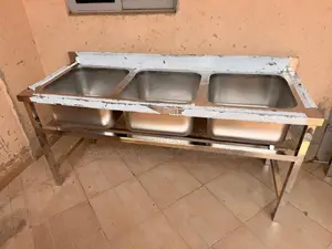 Triple Commercial Washing Sink
