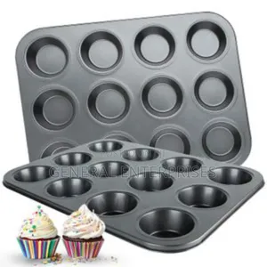 2 Pc Cupcake Tray