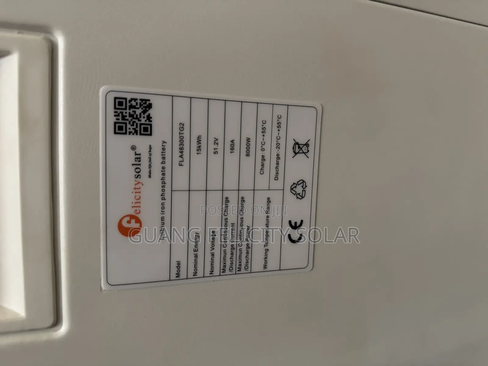 15kwh 300ah 48v Lithuim Ion Phosphate Battery