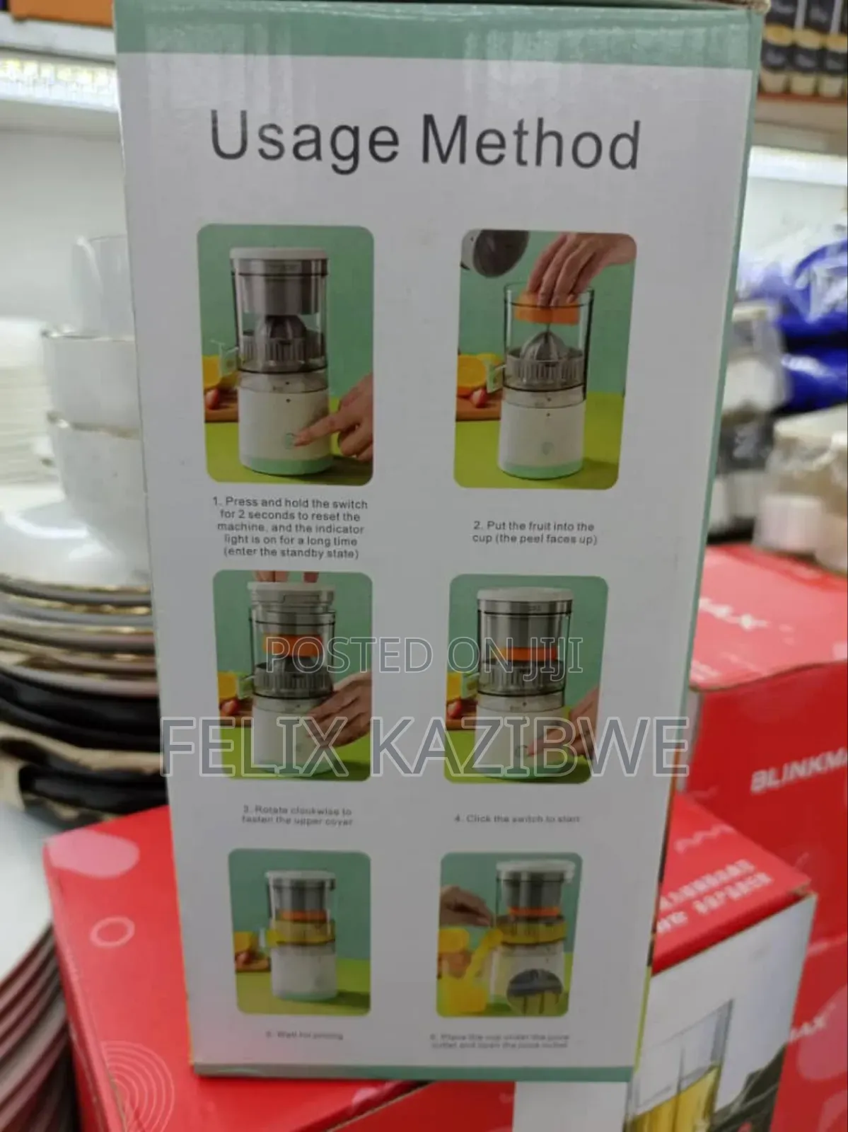Portable Citrus Juicer.
