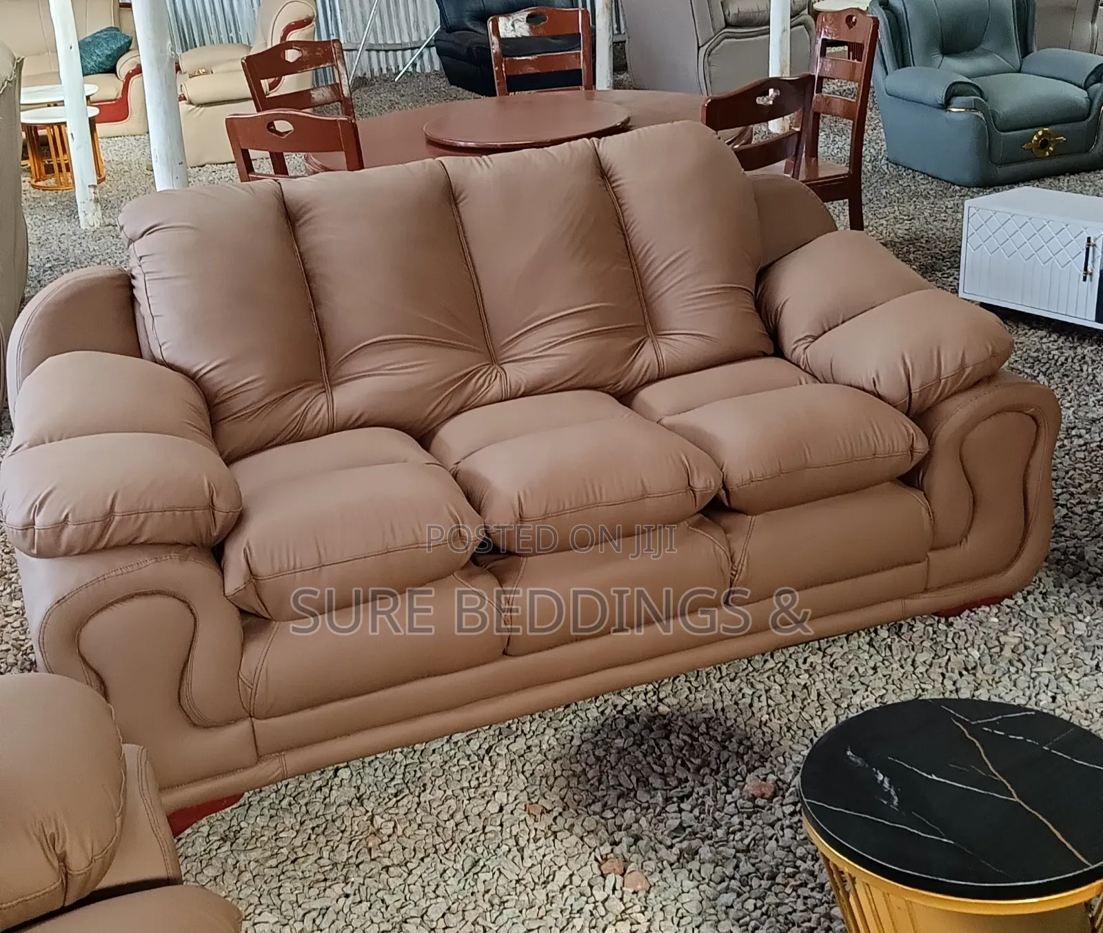 Topex 7 Sitters Leather Sofa