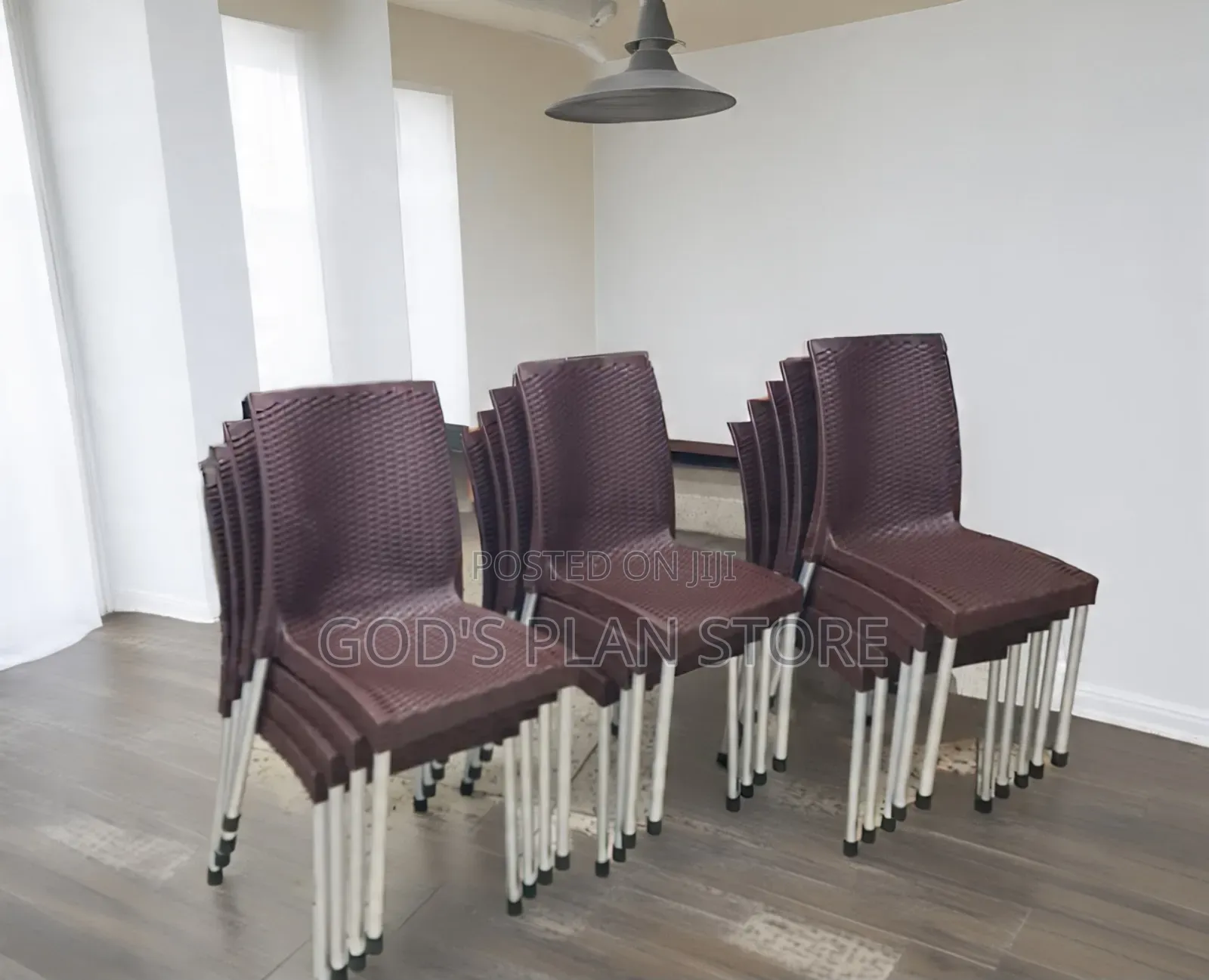 Absolute Armless Textured Plastic Chairs Plastic Chairs