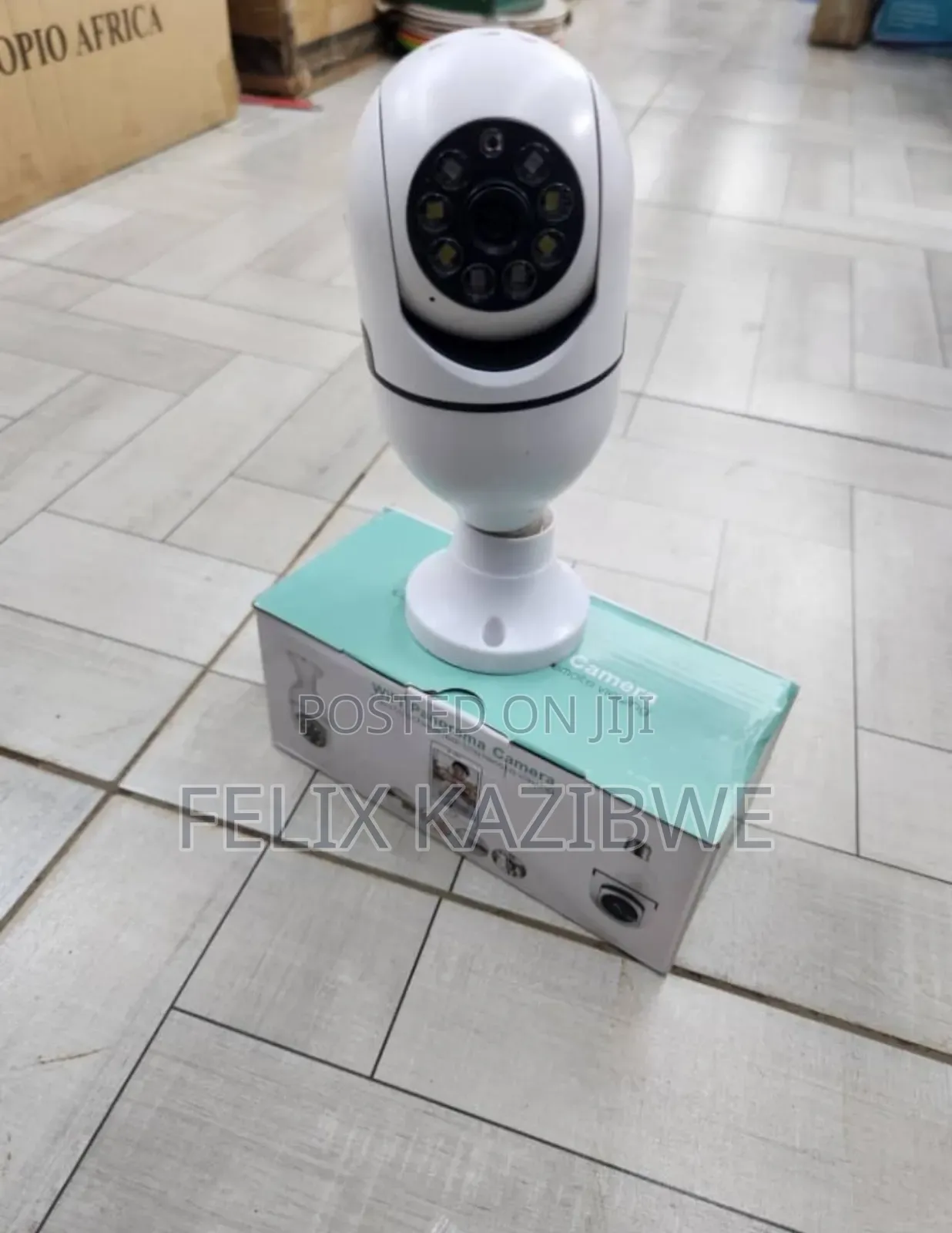 Panorama Wireless Video Surveillance Light Bulb Camera Wifi360°Camera.