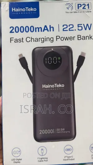 Haino Teko P21 20000mah 22.5w Fast Charging Power Bank