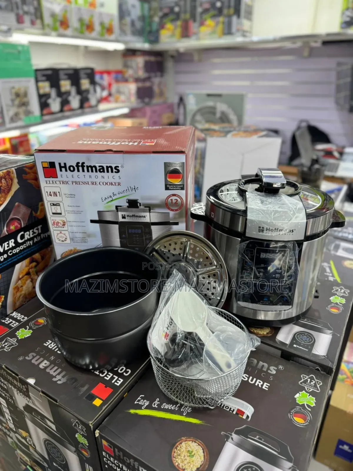 4 in 1 Hoffman Electric Pressure Cooker