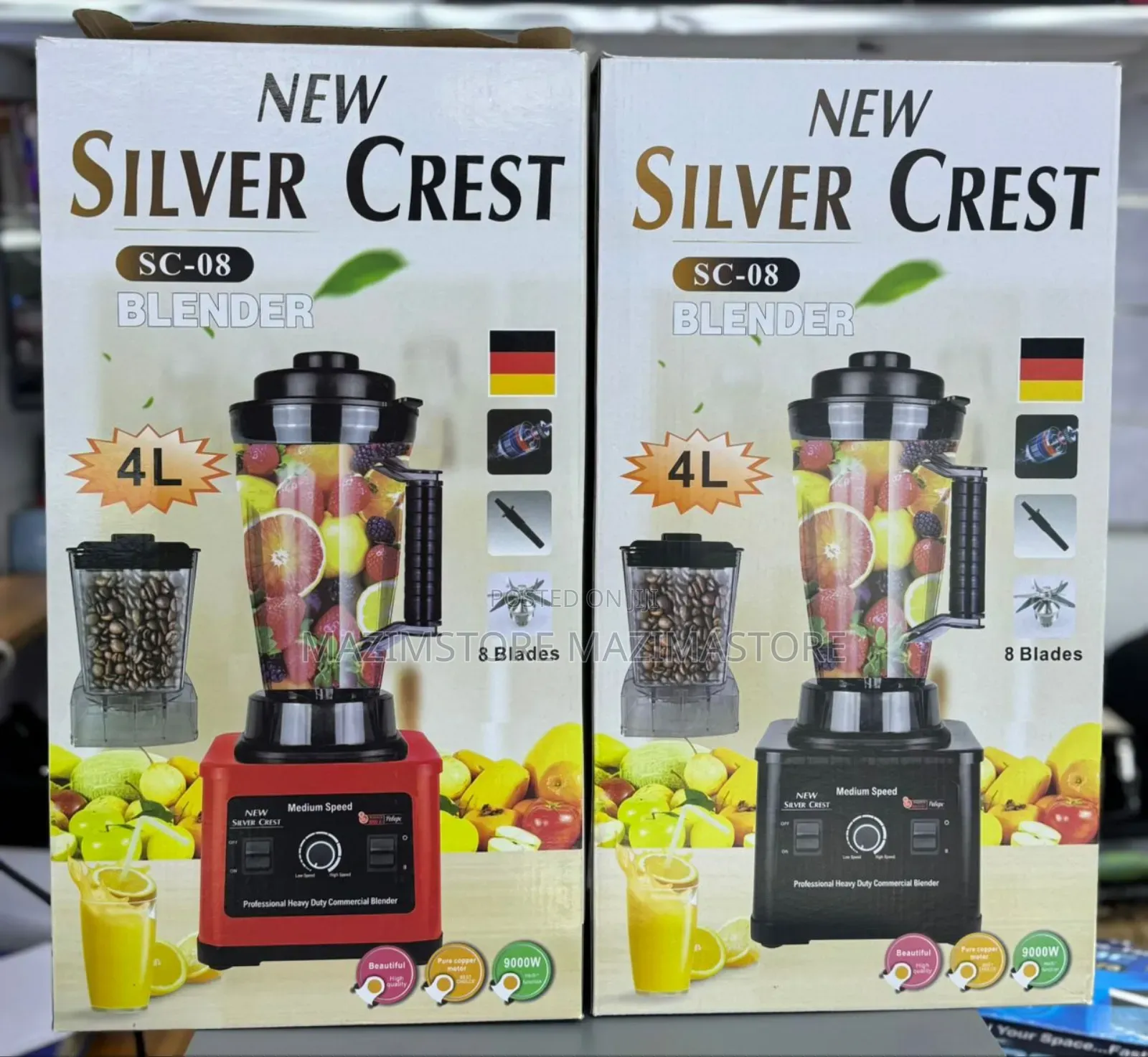 New Silver Crest Blender