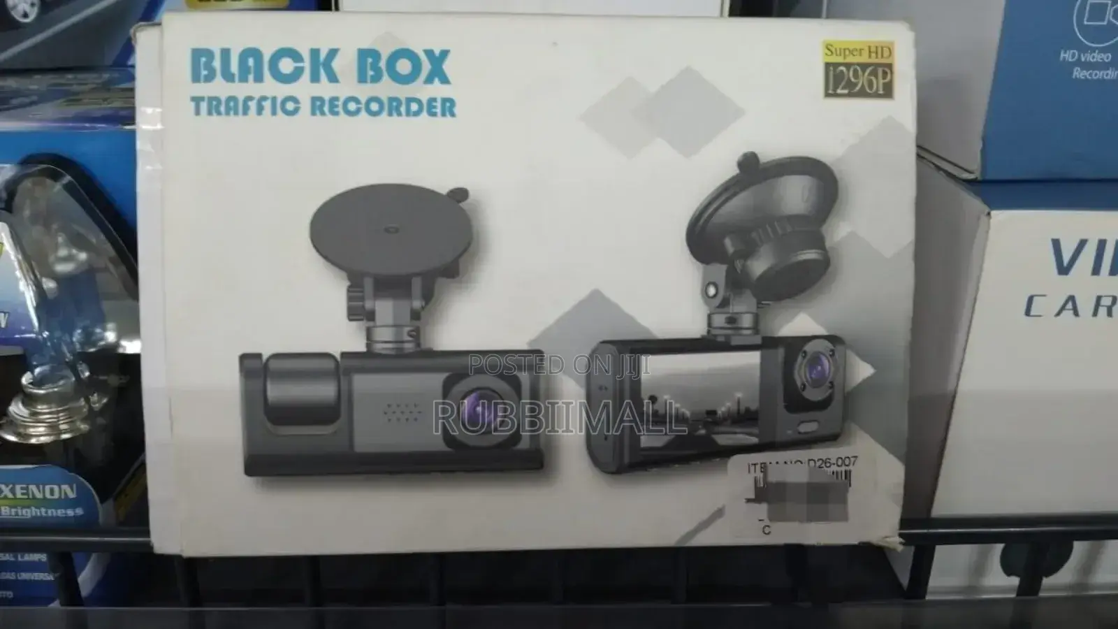 Black Box Traffic Recorder (Super HD 1296P) Dash Camera
