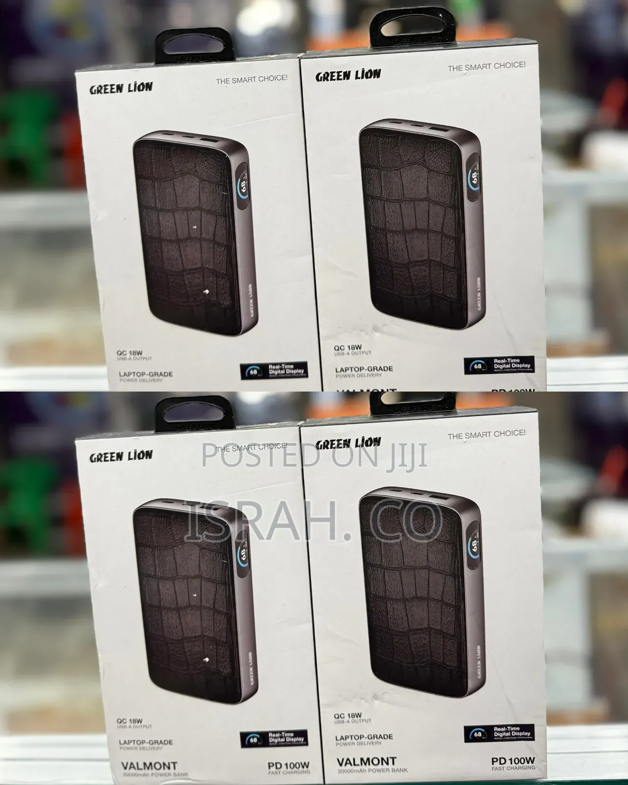 Green Lion Valmont 20000mah Power Bank