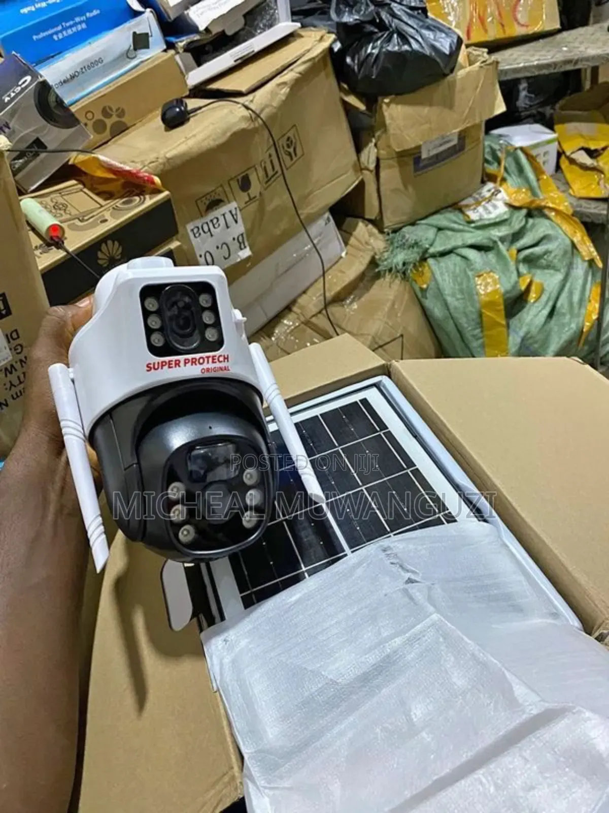 V380 Daul Lens Solar Camera
