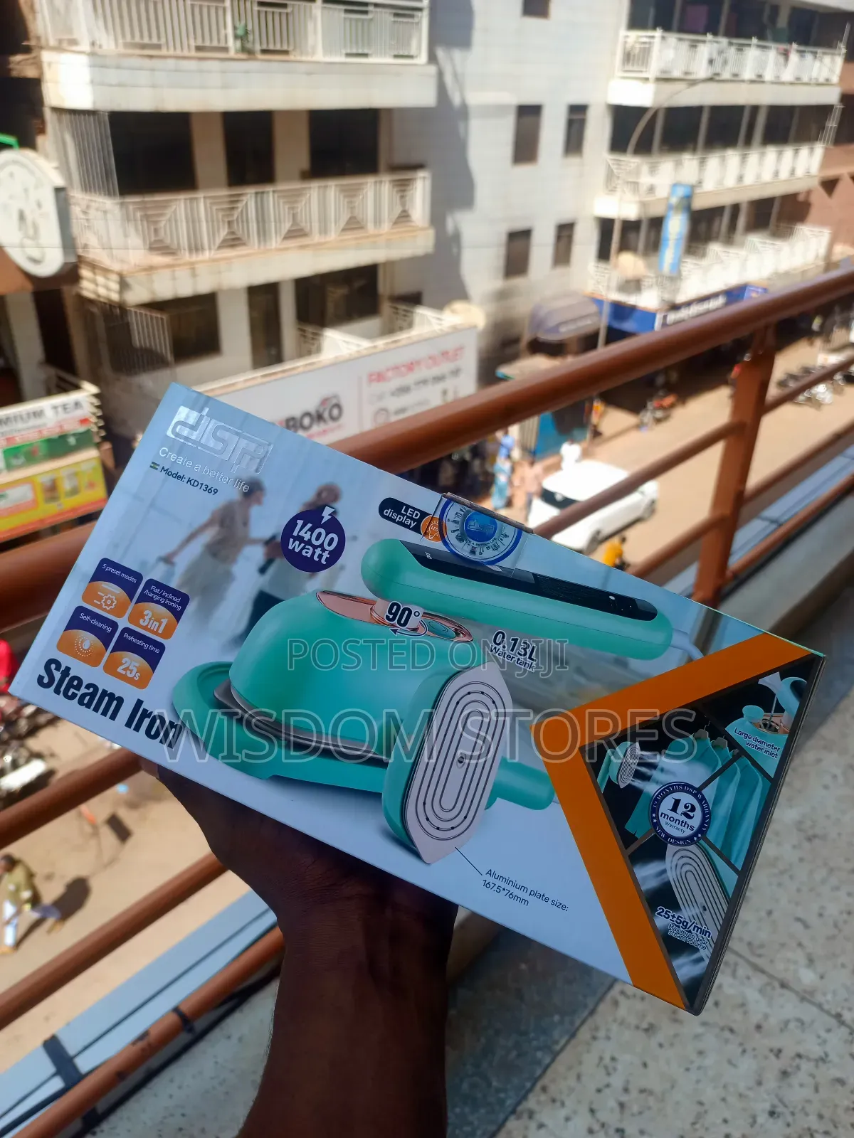 Portable Mini Travel Steam Iron.