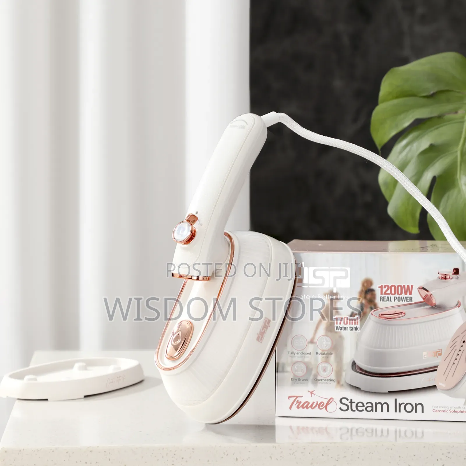 DSP Hot Seller 1200w Ceramic Steam Iron