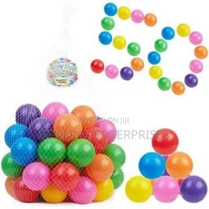 Kids Play Plastic Balls