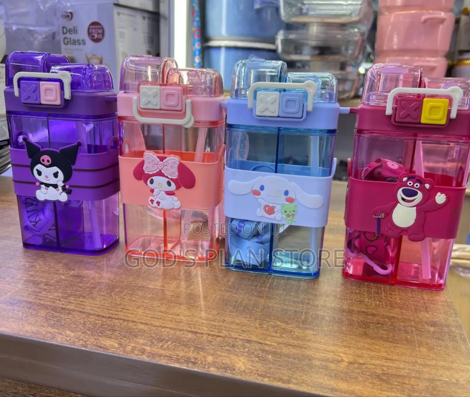 Partitioned Kids Plastic Water Bottles Plastic Bottles