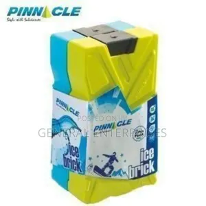 2-Pack Set of Pinnacle Reusable Ice Bricks.